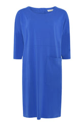 Some dress with large pocket and buttons on the back